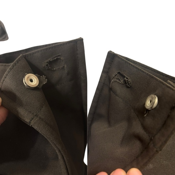 HERMÈS Large Canvas Fourre Tout Striped
Shoulder Tote Bag - Picture 6 of 16